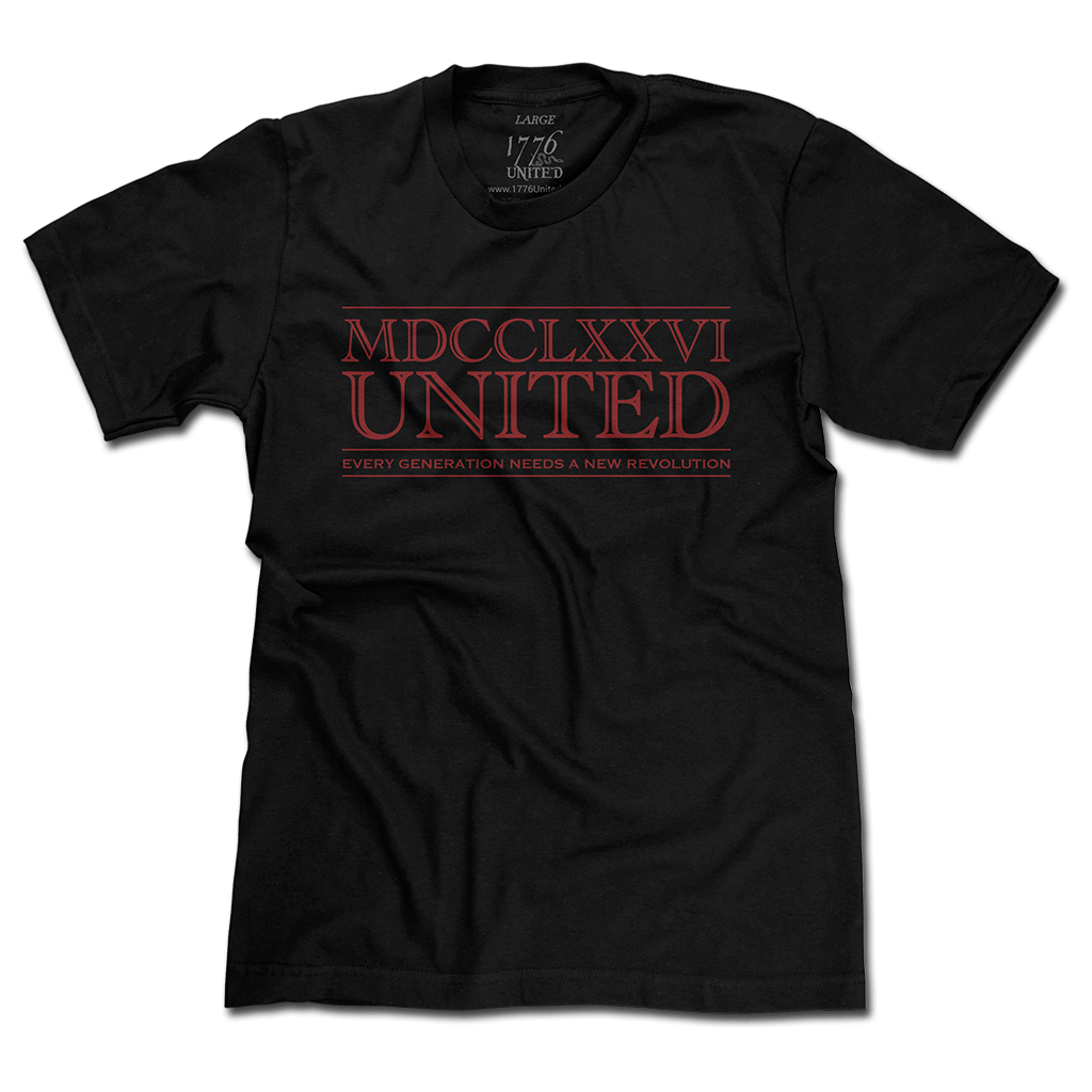 1776 United® Numerals Logo Tee - Black