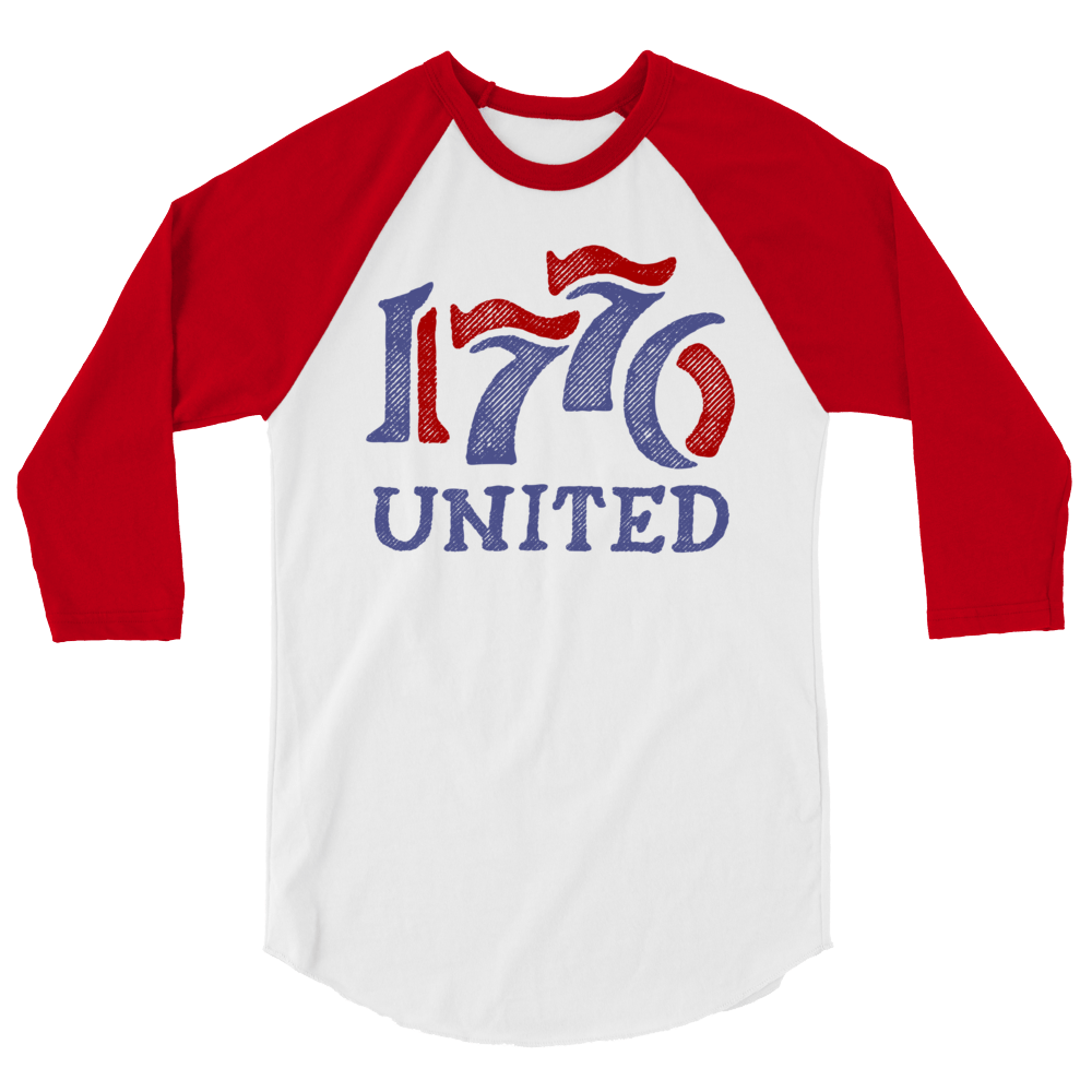 1776 United® Retro Logo Raglan