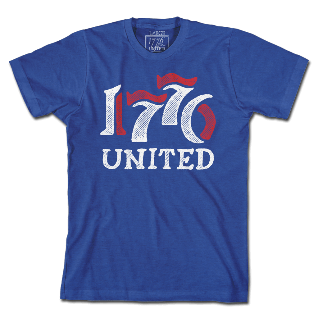 1776 United® Retro Logo Tee - Blue