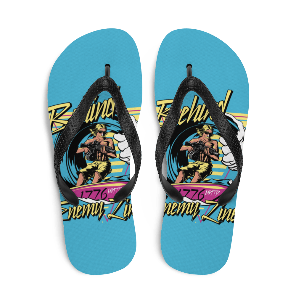 Behind Enemy Lines Flip-Flops – 1776 United