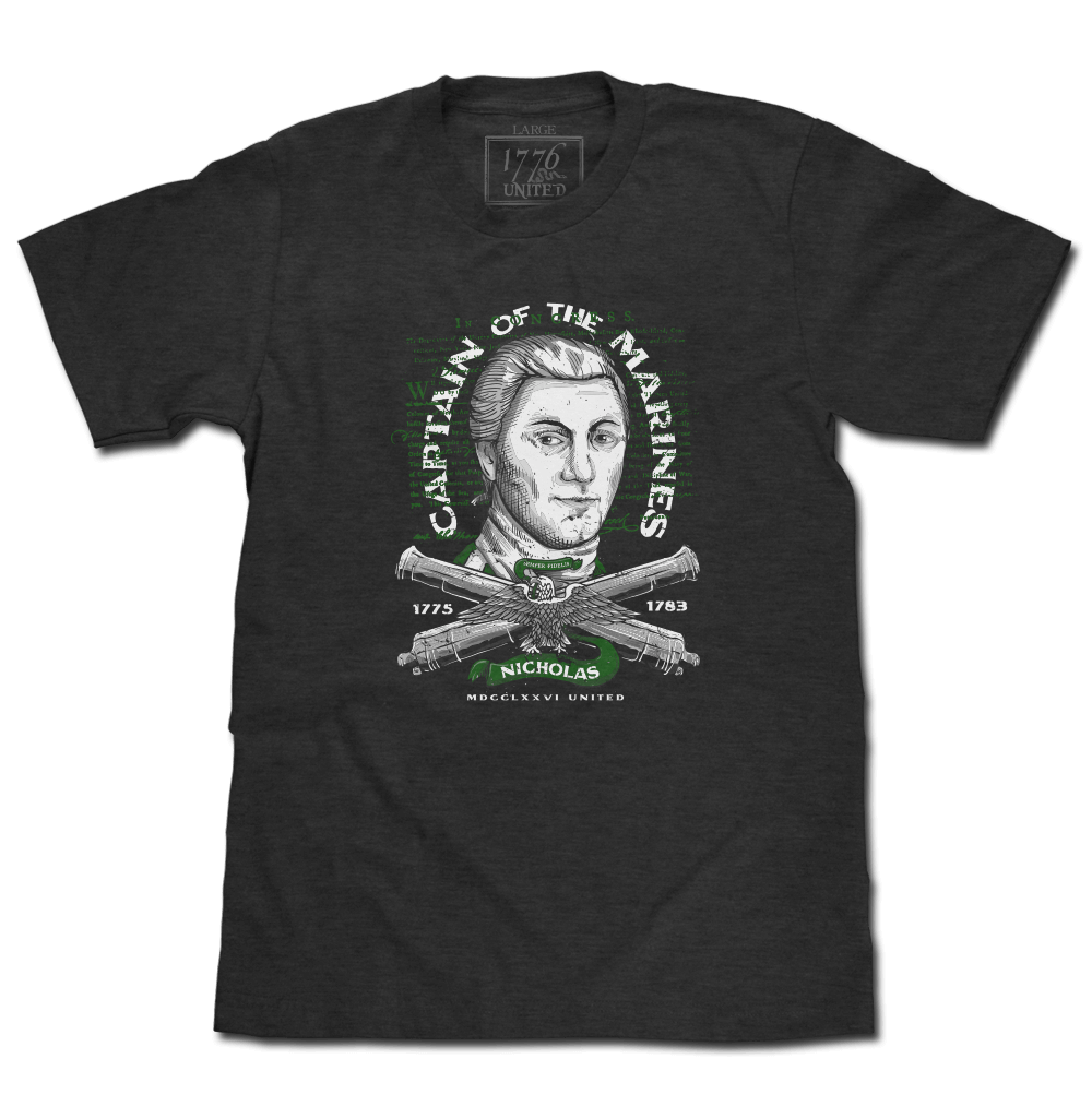 vaultroom CAPTAIN MARINE TEE CHARCOAL XL