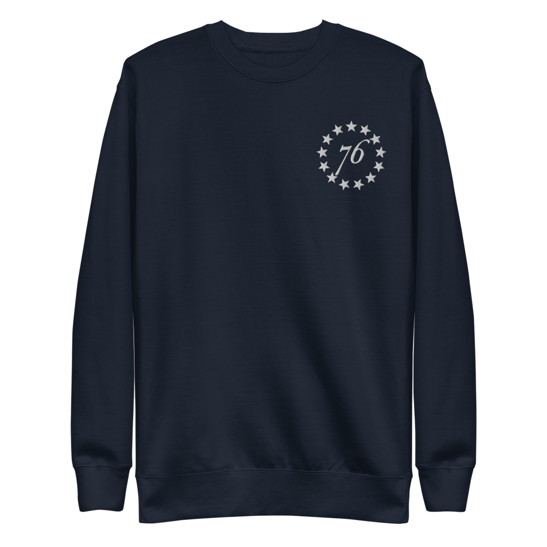 13 Stars Crewneck Sweatshirt - 1776 United