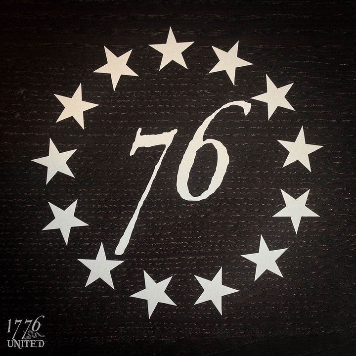13 Stars Decal - 1776 United