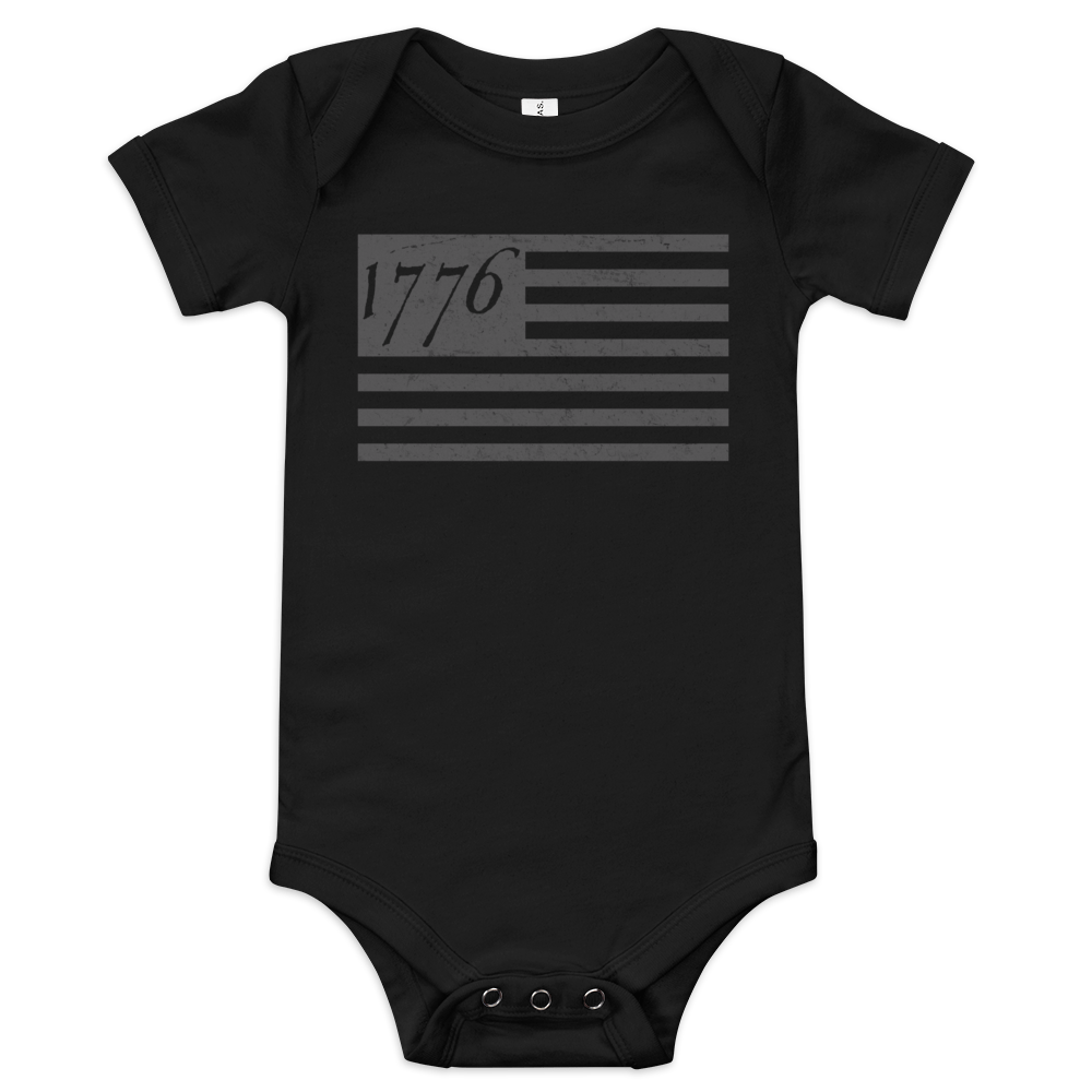 1776 Flag Tee - Onesie - Blacked Out (LIMITED) - 1776 United