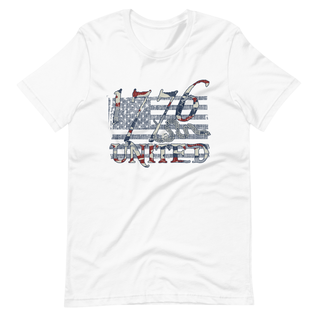 1776 United Abstract Flag Logo - 1776 United