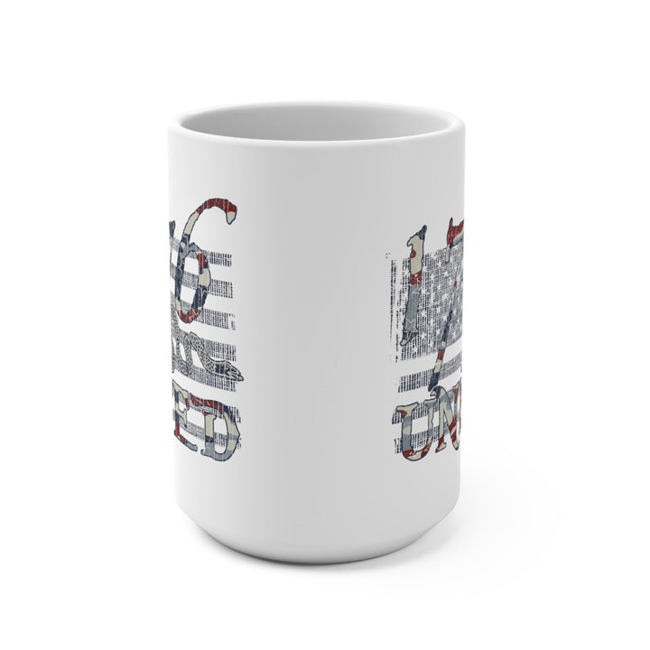 1776 United Abstract Flag Logo Basic Mug - 1776 United