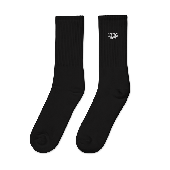 1776 United Embroidered socks - 1776 United