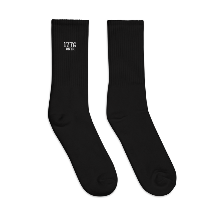 1776 United Embroidered socks - 1776 United