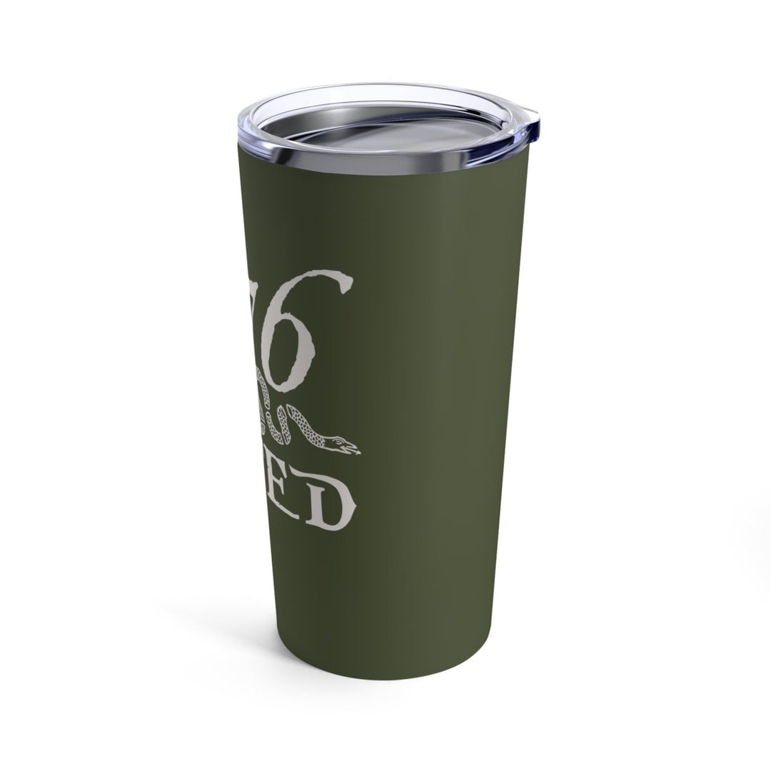 1776 United Logo Tumbler 20oz (Olive) - 1776 United