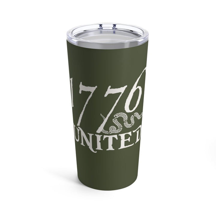 1776 United Logo Tumbler 20oz (Olive) - 1776 United