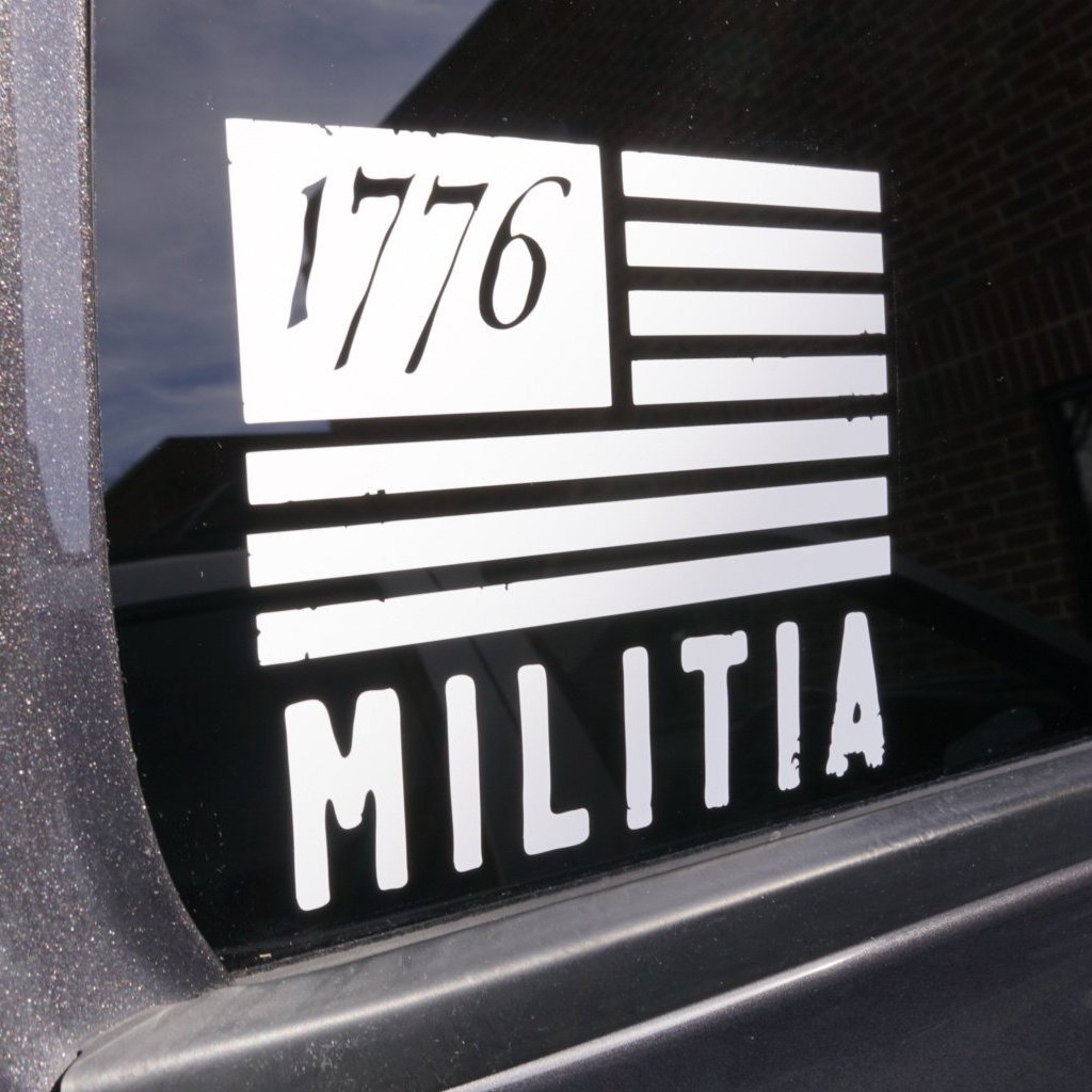 1776 United® Militia Decal - 1776 United