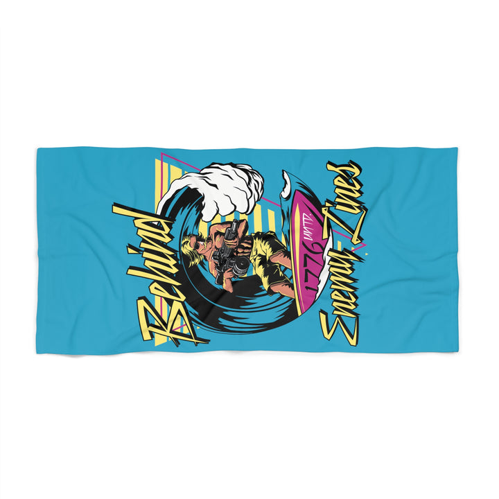 Behind Enemy Lines Beach Towel