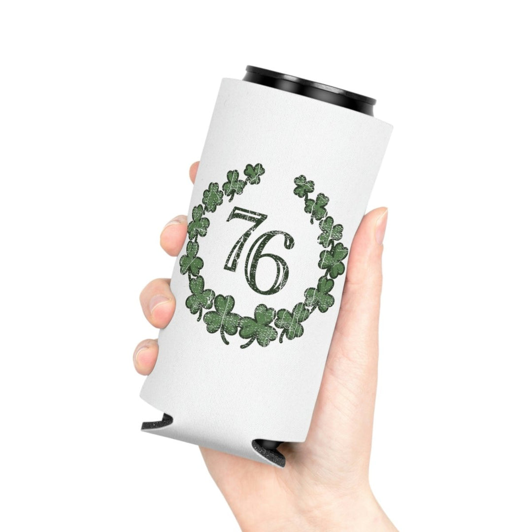 76 Crest Basic St. Paddy's Can Cooler - 1776 United