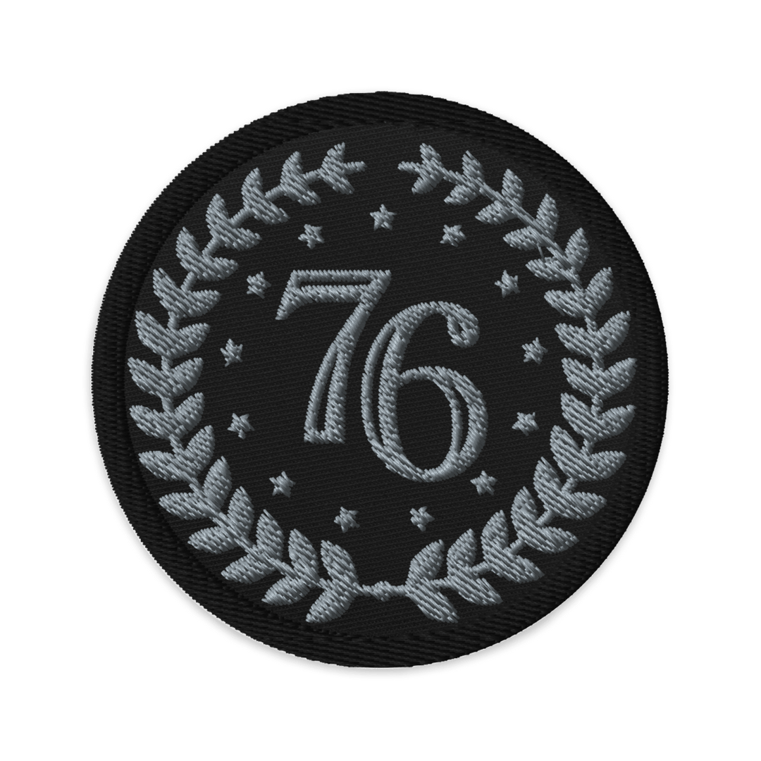 76 Crest Logo Patch - 1776 United