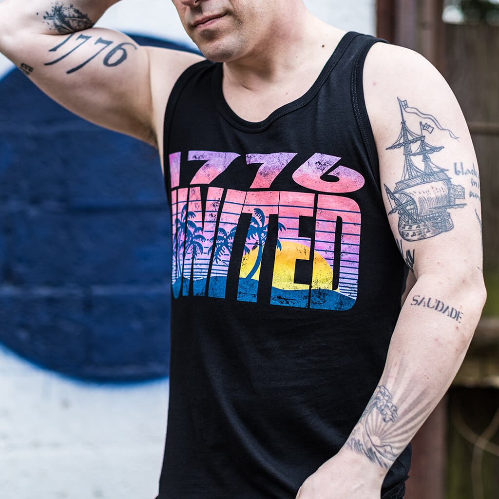 76 Vice Tank - Black - 1776 United