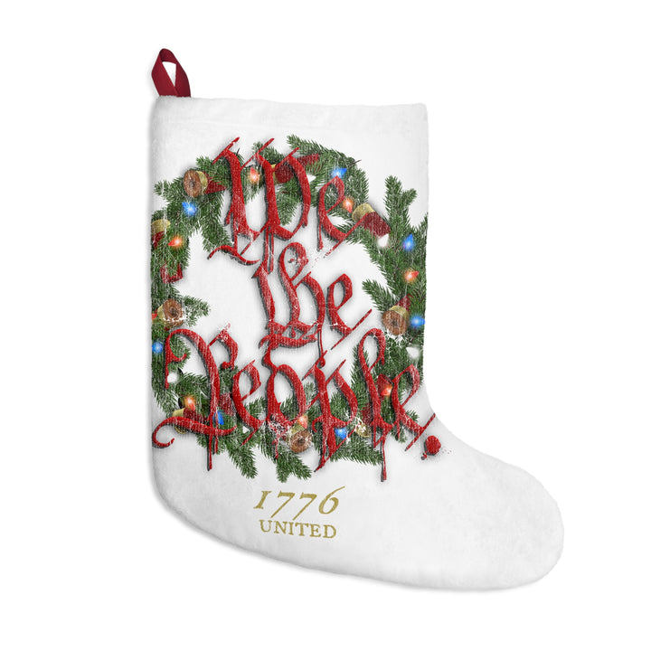 We The People Christmas Stocking