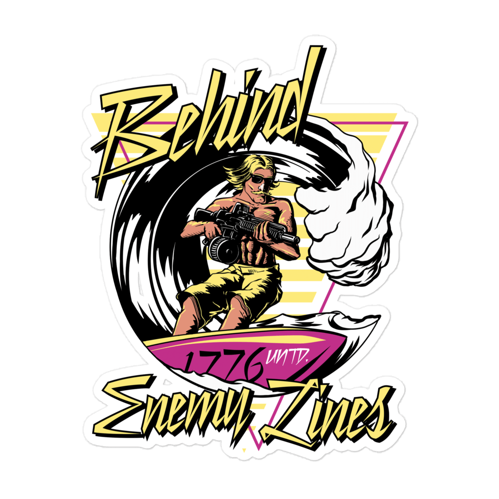 Behind Enemy Lines Sticker - 1776 United