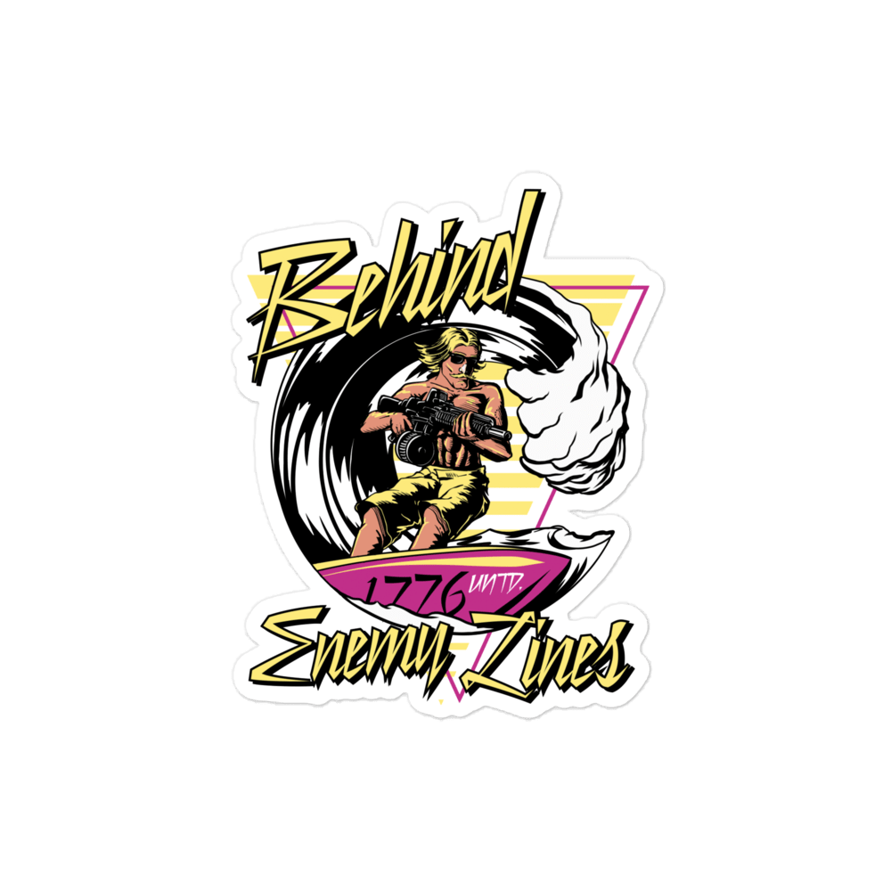 Behind Enemy Lines Sticker - 1776 United