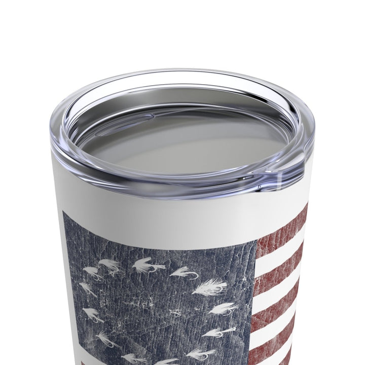 Betsy Ross Flag - Fishing Edition Tumbler 20oz - 1776 United