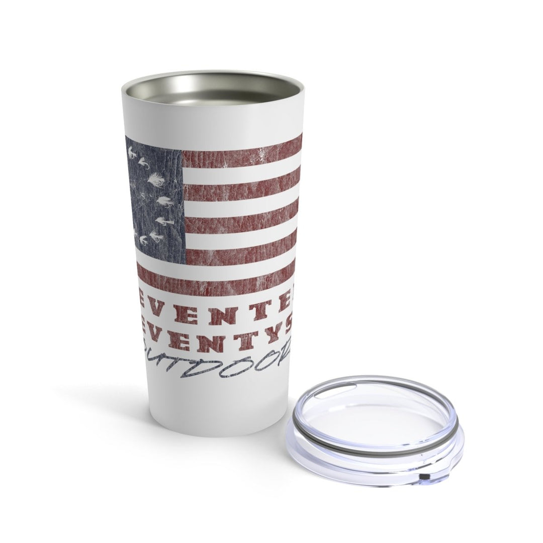 Betsy Ross Flag - Fishing Edition Tumbler 20oz - 1776 United