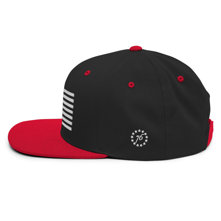 Betsy Ross Flag Snapback Hat - 1776 United