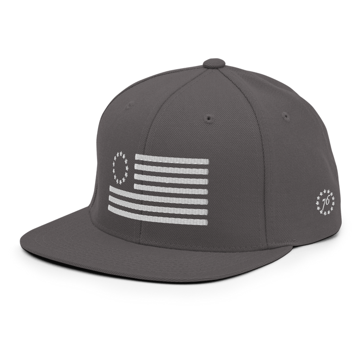 Betsy Ross Flag Snapback Hat - 1776 United