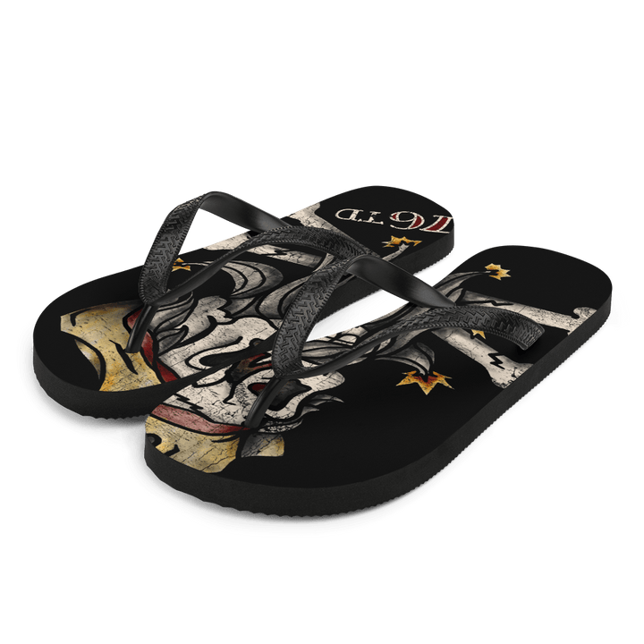 Black Beard Flip-Flops - 1776 United