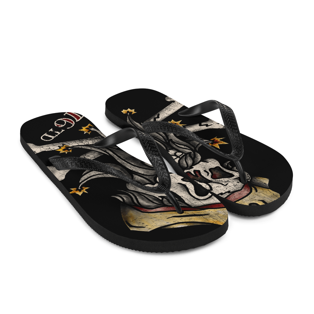 Black Beard Flip-Flops - 1776 United