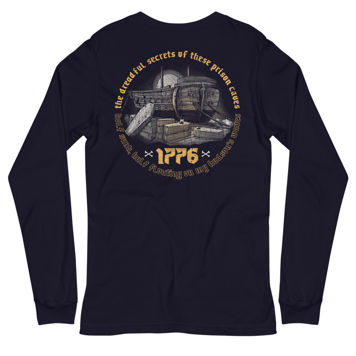 British Prison Ships Long Sleeve Tee - 1776 United