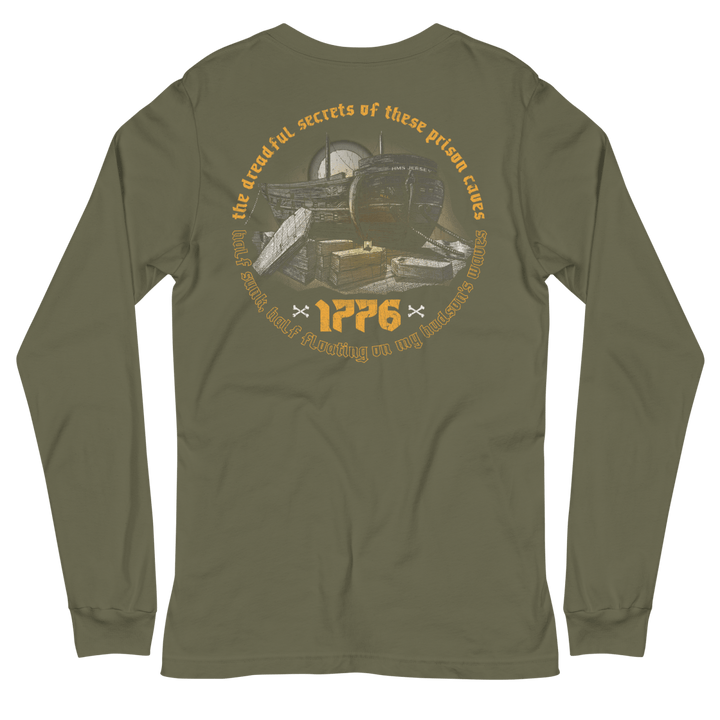 British Prison Ships Long Sleeve Tee - 1776 United