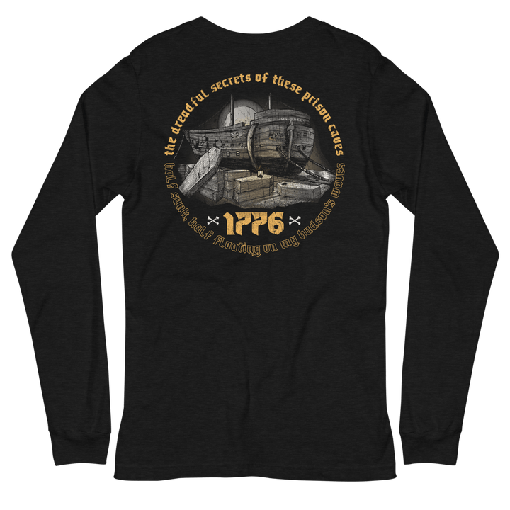 British Prison Ships Long Sleeve Tee - 1776 United