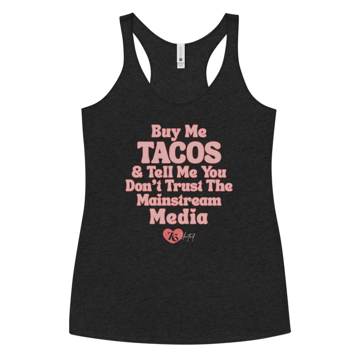 Buy Me Tacos - Women's Racerback - 1776 United