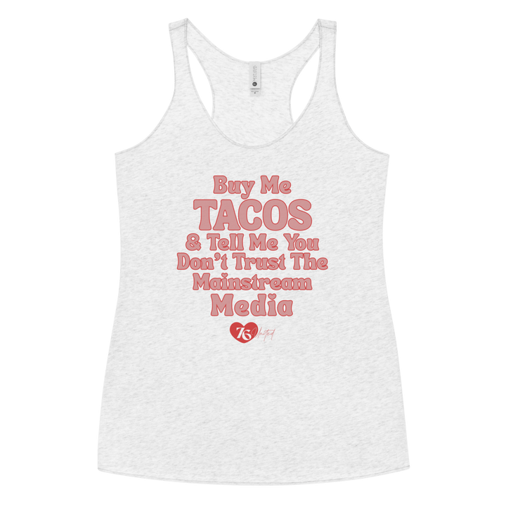 Buy Me Tacos - Women's Racerback - 1776 United