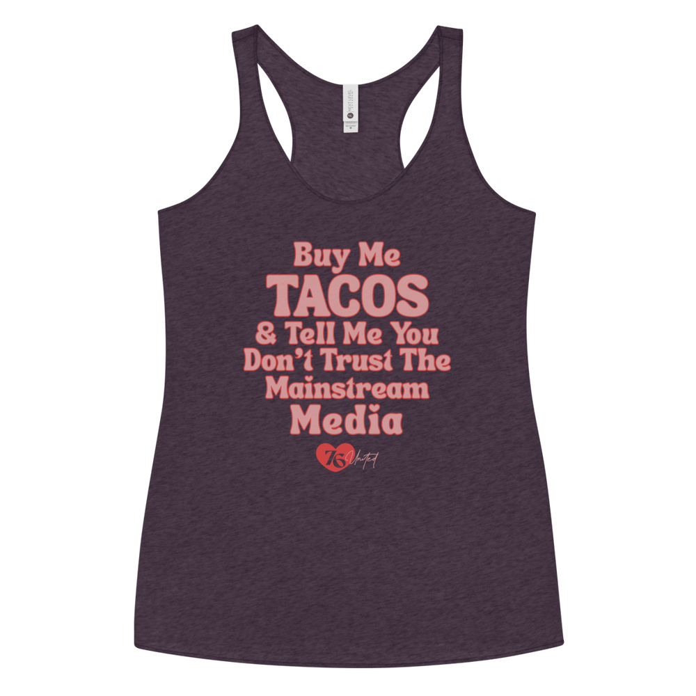 Buy Me Tacos - Women's Racerback - 1776 United