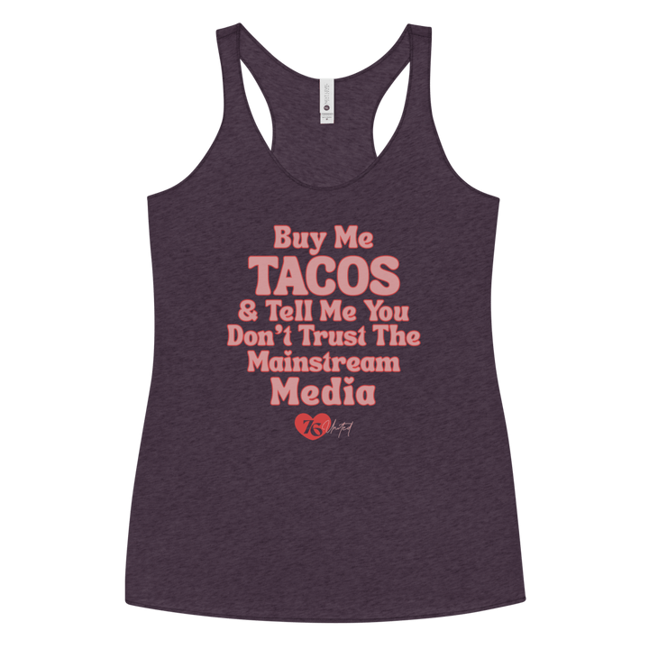 Buy Me Tacos - Women's Racerback - 1776 United