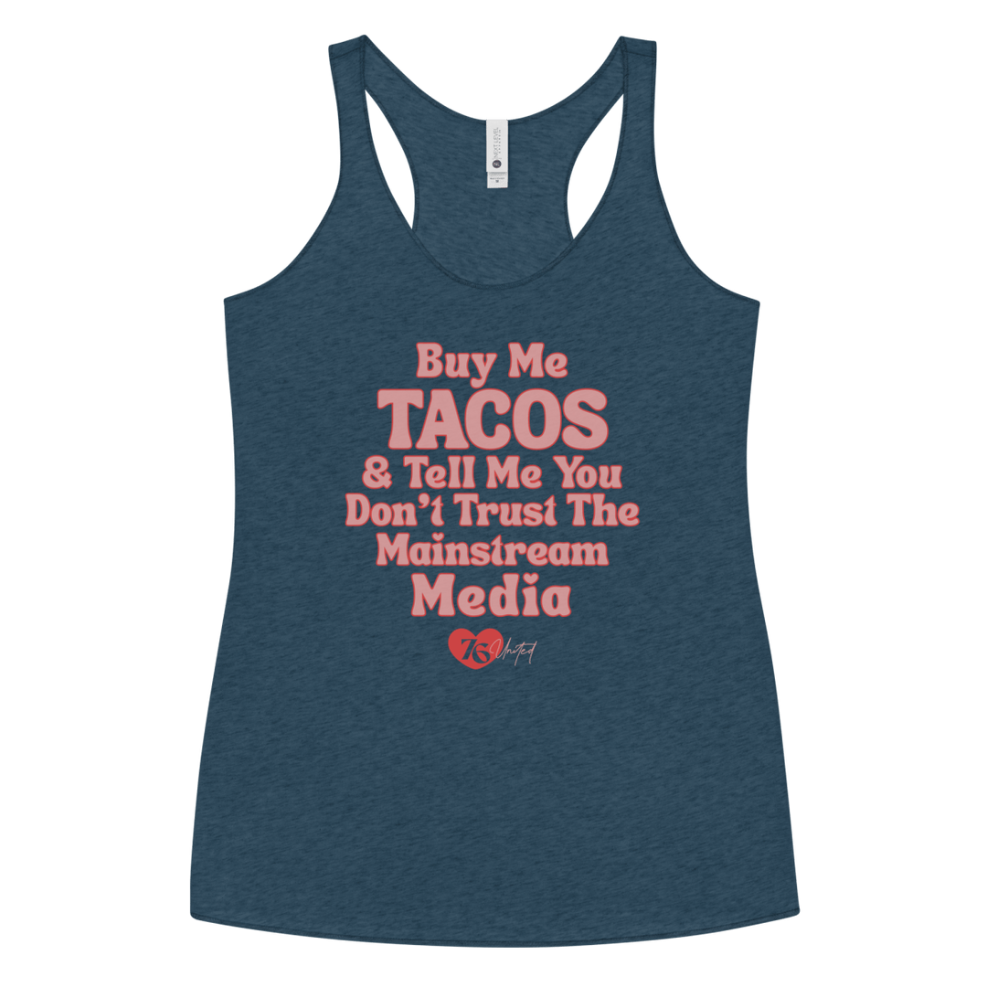 Buy Me Tacos - Women's Racerback - 1776 United