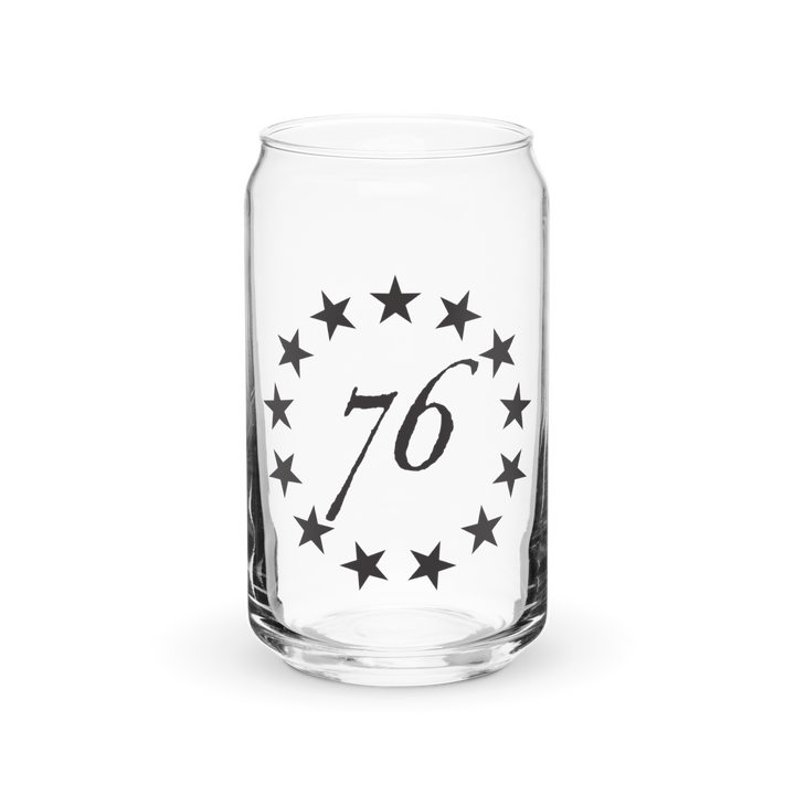 76 Stars Can-shaped glass