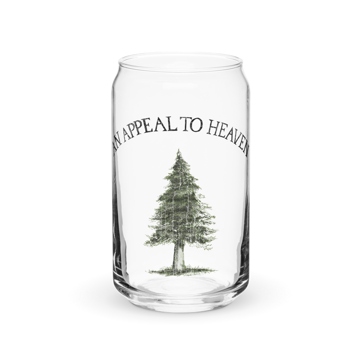 Appeal To Heaven Can-shaped glass