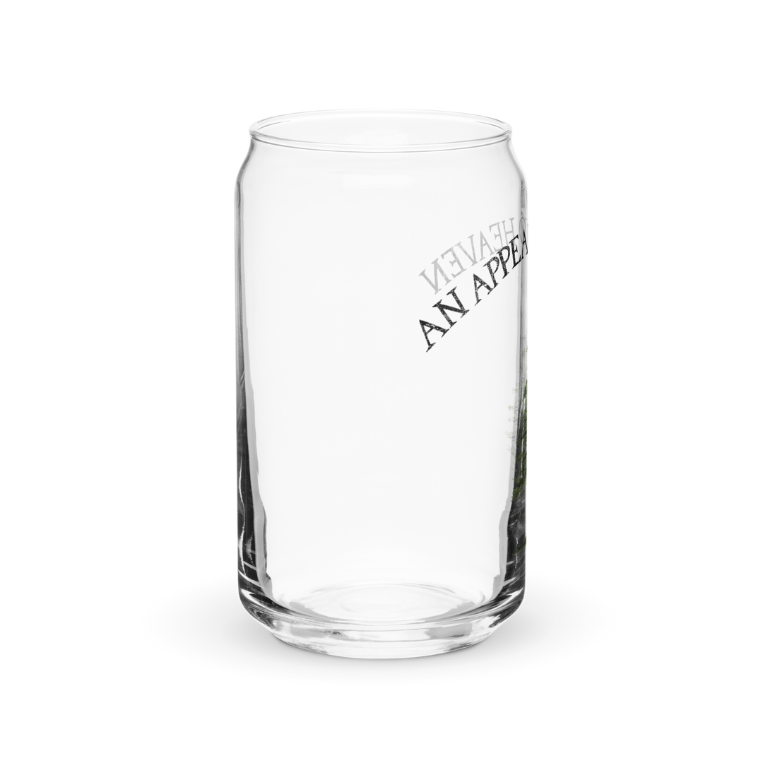 Appeal To Heaven Can-shaped glass