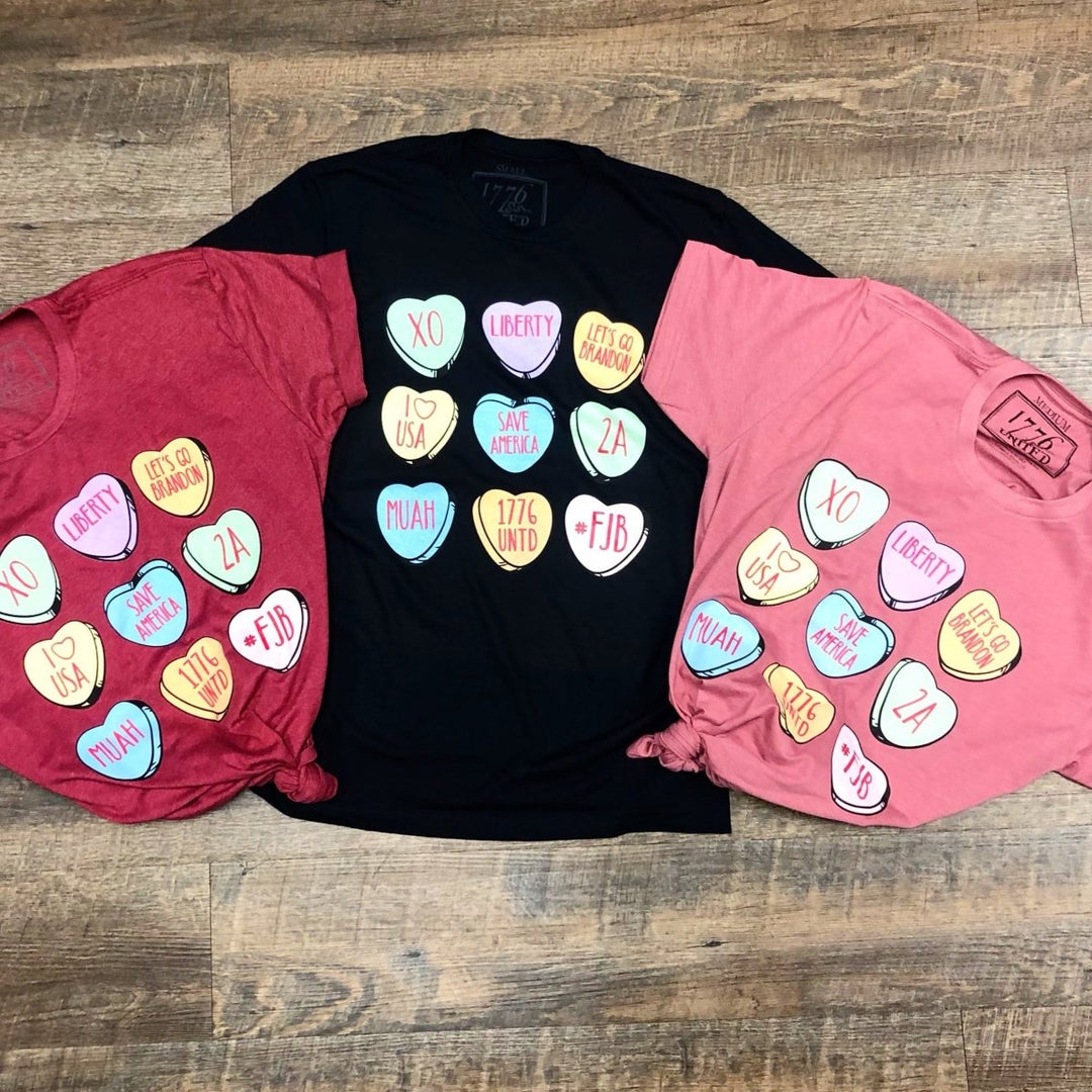 Candy Hearts - Women's Relaxed Fit - 1776 United