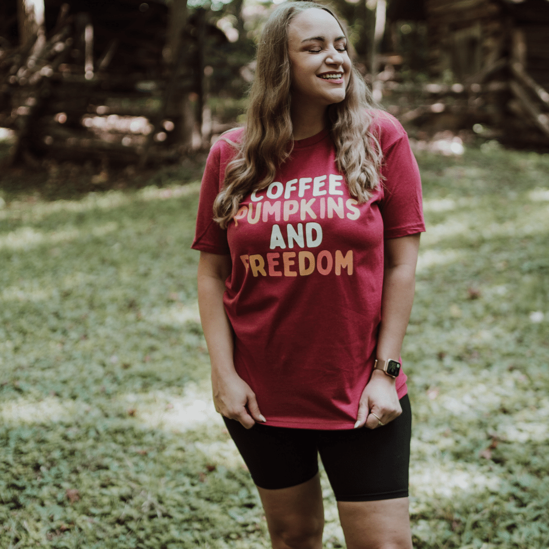 Coffee Pumpkins Freedom - Women's Relaxed Fit - 1776 United