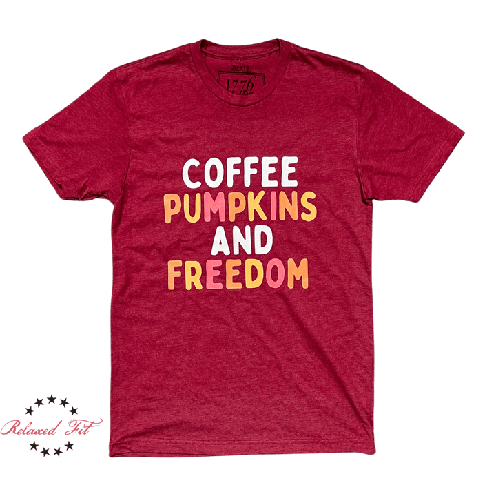 Coffee Pumpkins Freedom - Women's Relaxed Fit - 1776 United