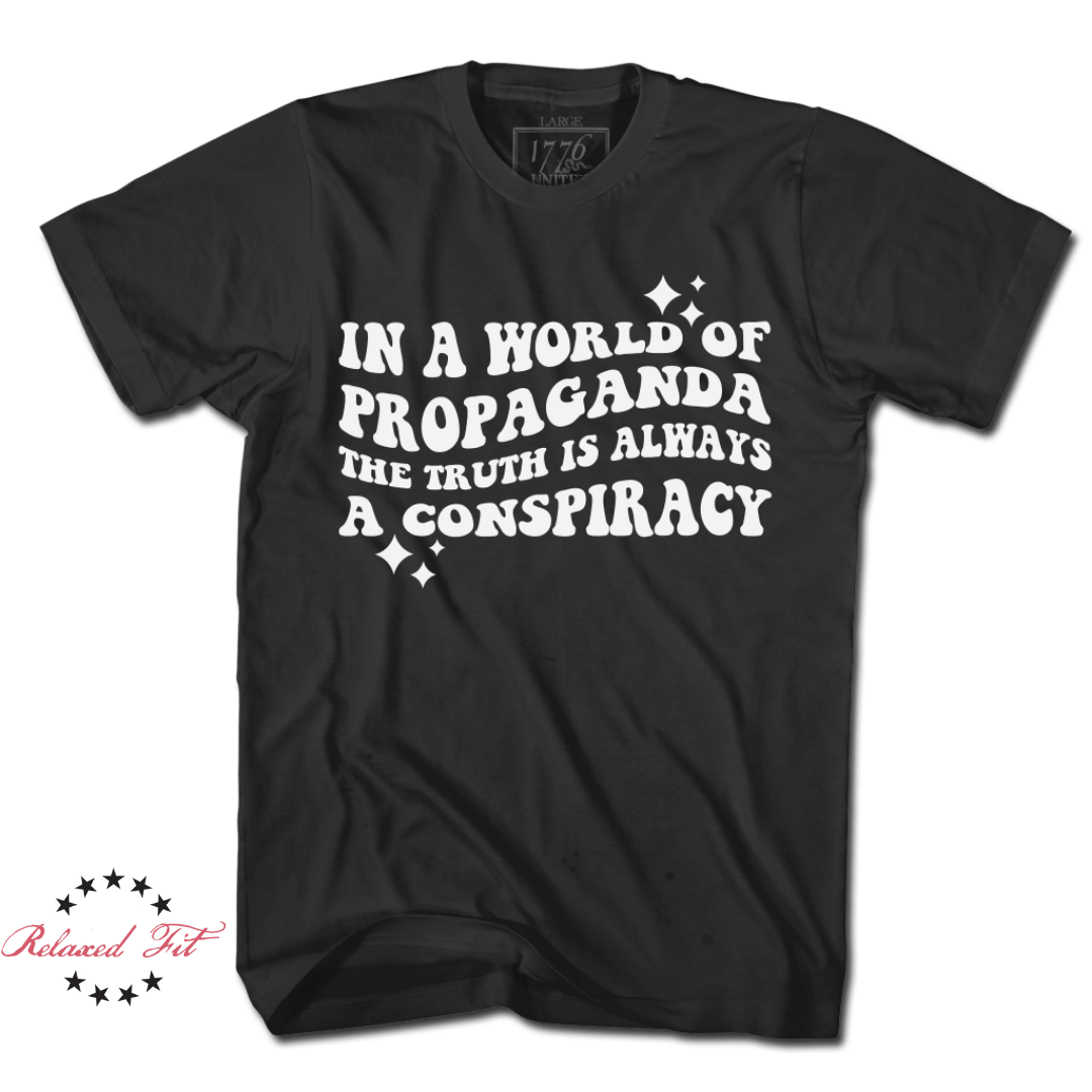 Conspiracy Theory Tee - Women's Relaxed Fit - 1776 United