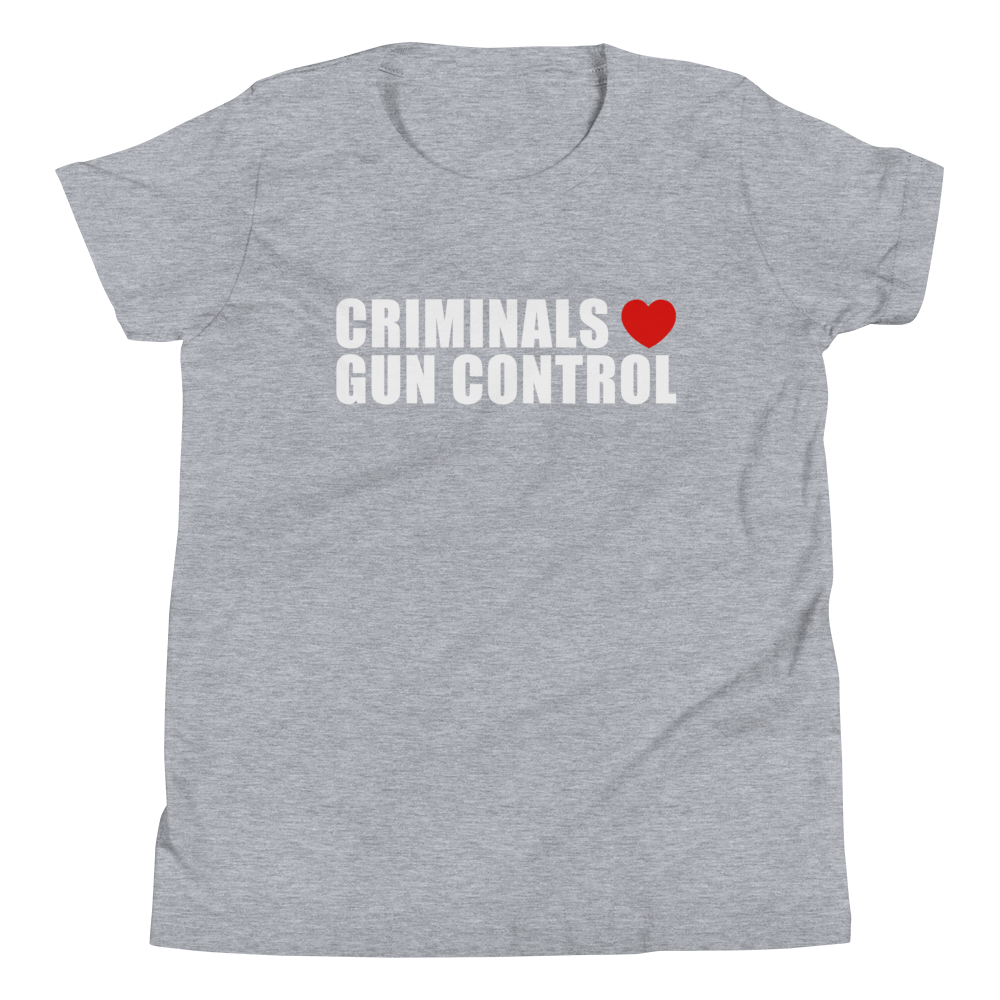 Criminals Love Gun Control - Youth - 1776 United