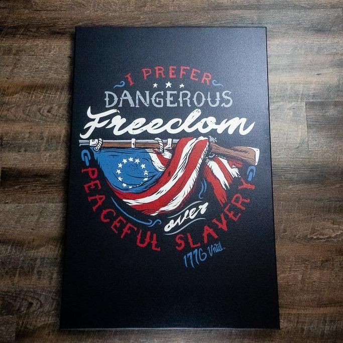 Dangerous Freedom Canvas - 1776 United