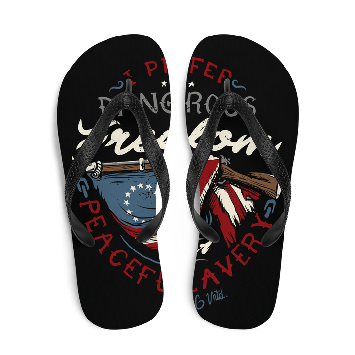 Dangerous Freedom Flip-Flops - 1776 United