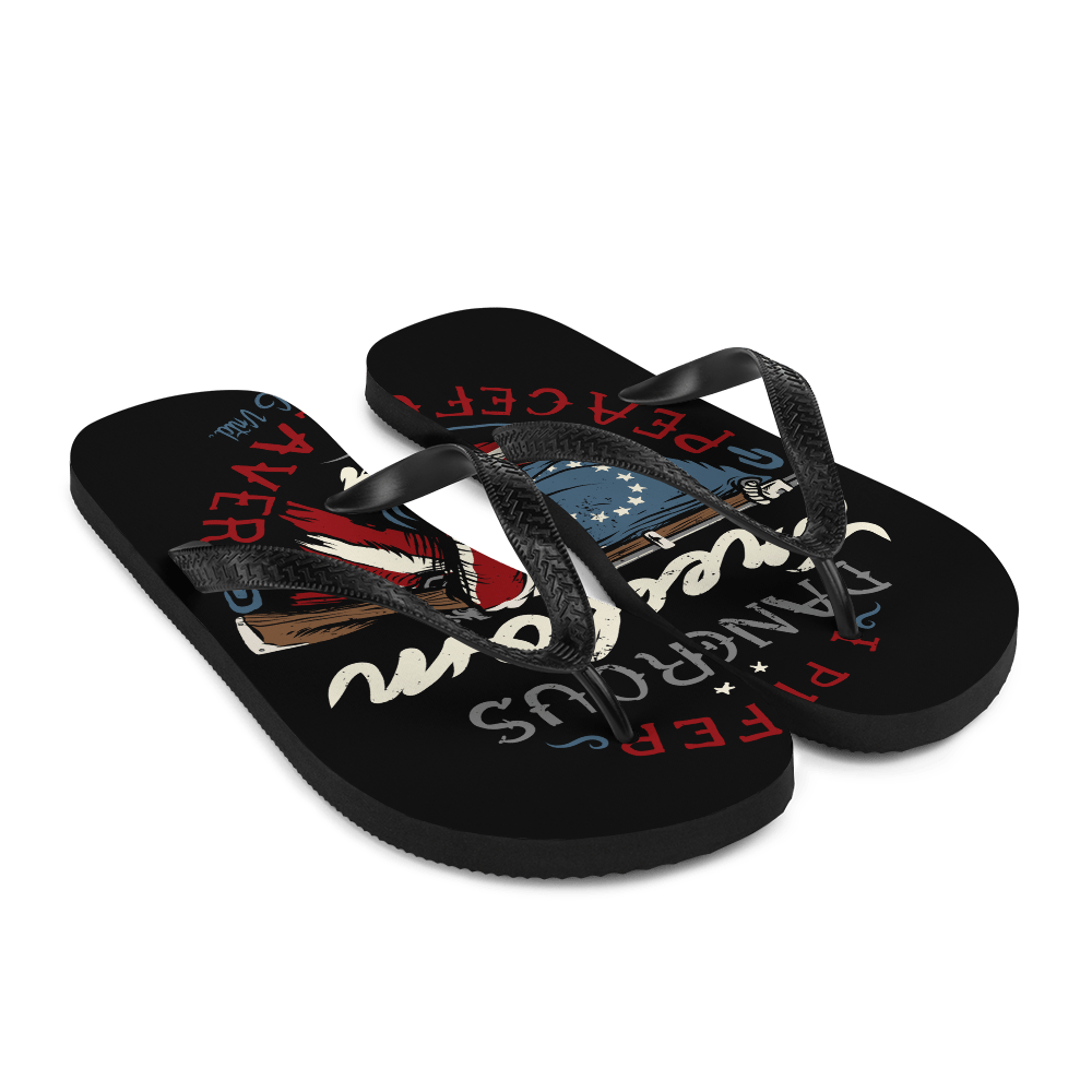 Dangerous Freedom Flip-Flops - 1776 United