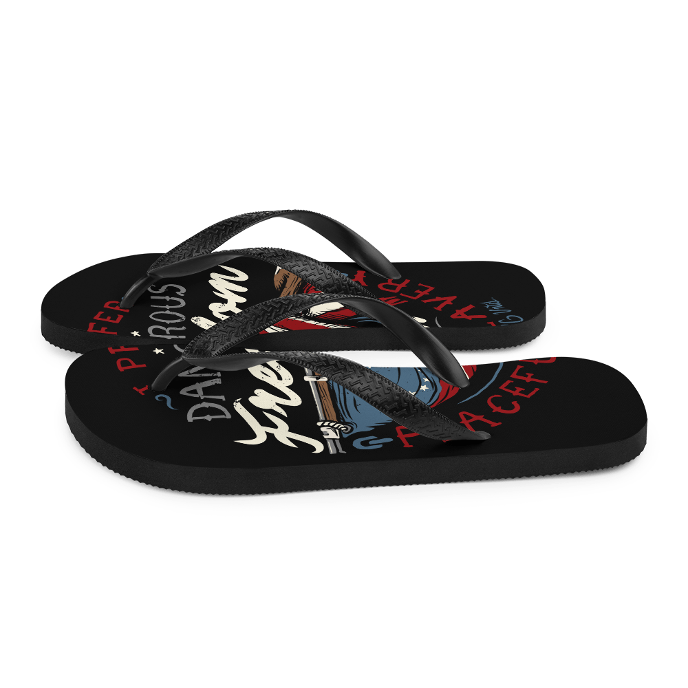 Dangerous Freedom Flip-Flops - 1776 United