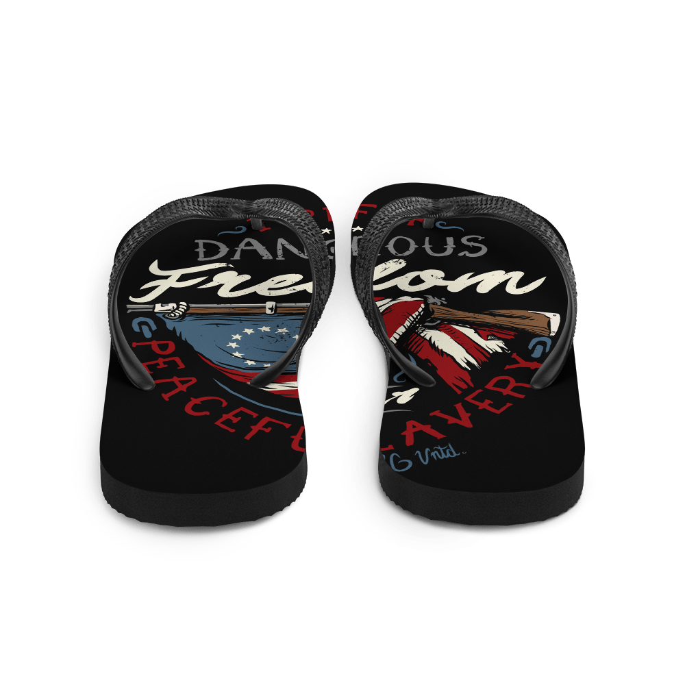 Dangerous Freedom Flip-Flops - 1776 United