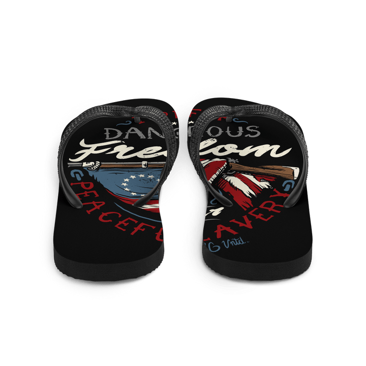 Dangerous Freedom Flip-Flops - 1776 United